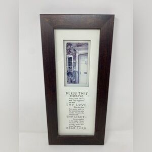 Brown Framed Inspirational Wall Art